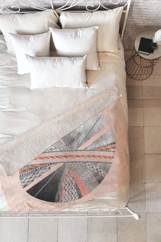 Iveta Abolina Woven Luna Fleece Throw Blanket