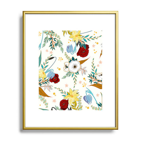 Iveta Abolina Zelda Metal Framed Art Print