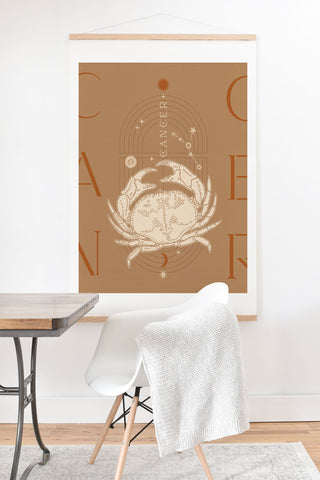 Iveta Abolina Zodiac Art Cancer Art Print And Hanger