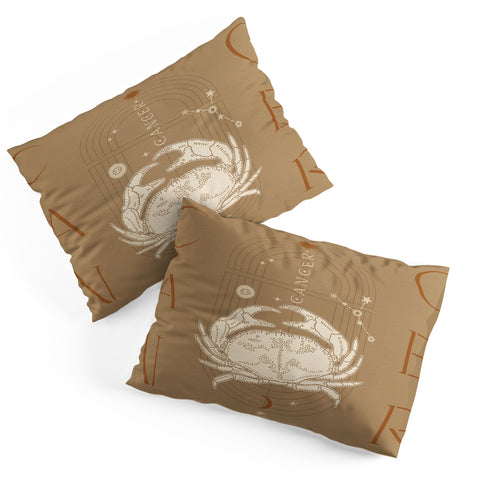Iveta Abolina Zodiac Art Cancer Pillow Shams