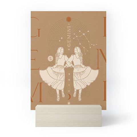 Iveta Abolina Zodiac Art Gemini Mini Art Print
