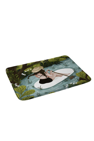 Iz Ptica Down the River Memory Foam Bath Mat