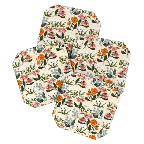 Iz Ptica Wild Flowers vol2 Coaster Set