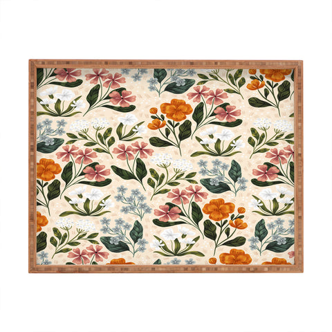 Iz Ptica Wild Flowers vol2 Rectangular Tray