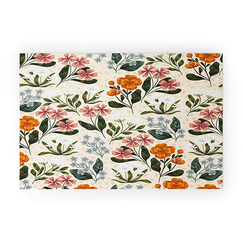 Iz Ptica Wild Flowers vol2 Welcome Mat