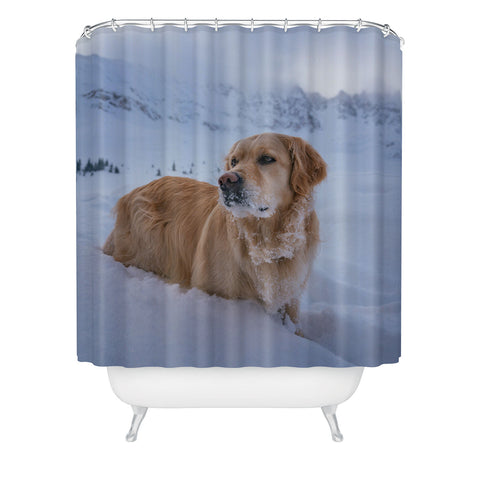 J. Freemond Visuals Backcountry Enzo Shower Curtain