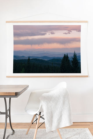 J. Freemond Visuals Backcountry Layer Cake Art Print And Hanger