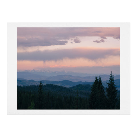 J. Freemond Visuals Backcountry Layer Cake Art Print