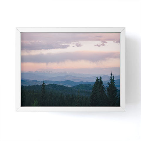 J. Freemond Visuals Backcountry Layer Cake Framed Mini Art Print