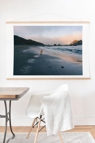 J. Freemond Visuals Beachside Enzo Art Print And Hanger