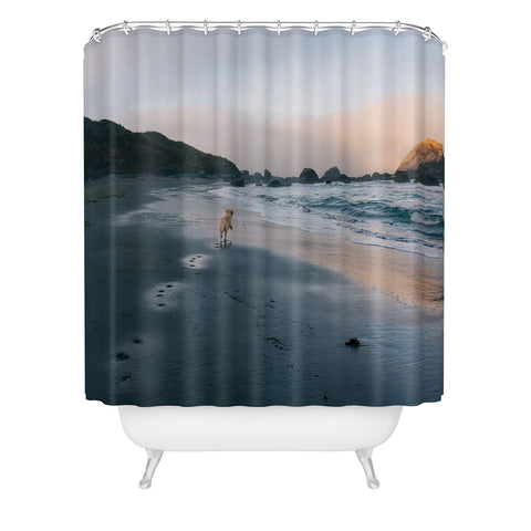 J. Freemond Visuals Beachside Enzo Shower Curtain