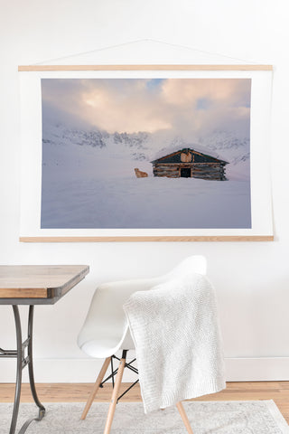 J. Freemond Visuals Cabin Life Enzo Art Print And Hanger