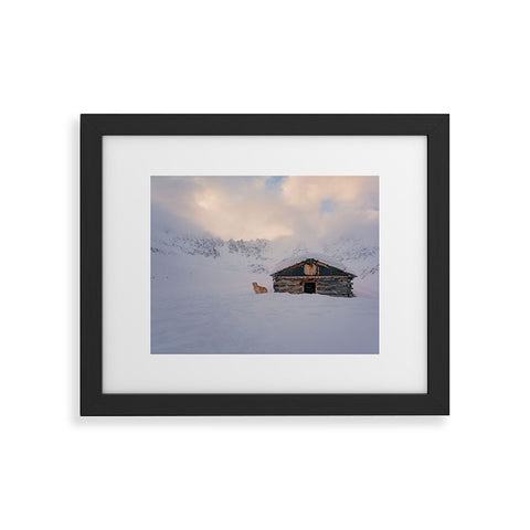 J. Freemond Visuals Cabin Life Enzo Framed Art Print