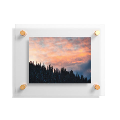 J. Freemond Visuals Fire in the Sky I Floating Acrylic Print
