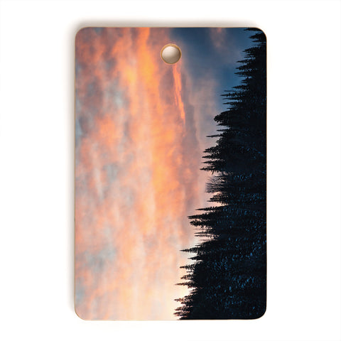 J. Freemond Visuals Fire in the Sky I Cutting Board Rectangle