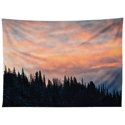 J. Freemond Visuals Fire in the Sky I Tapestry