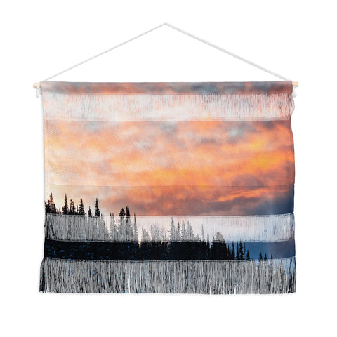 J. Freemond Visuals Fire in the Sky I Wall Hanging Landscape