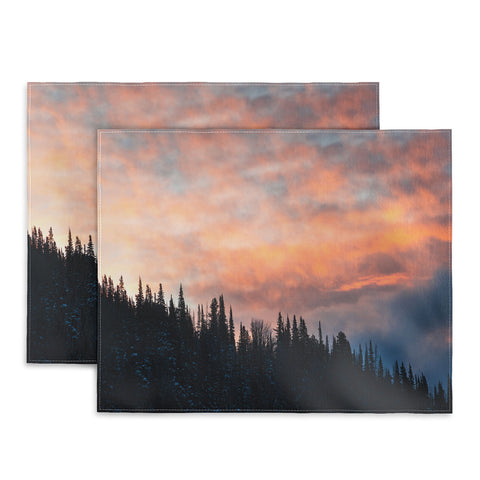 J. Freemond Visuals Fire in the Sky I Placemat