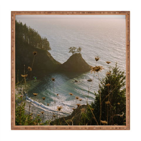 J. Freemond Visuals Golden Coast Square Tray