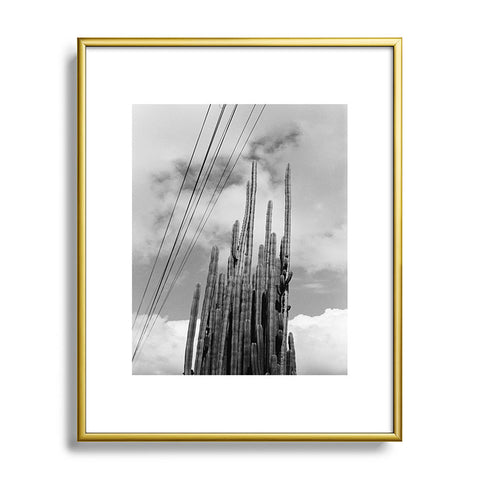 J. Freemond Visuals Highline Cacti Metal Framed Art Print