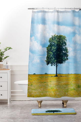 J. Freemond Visuals Lone Ranger Shower Curtain And Mat