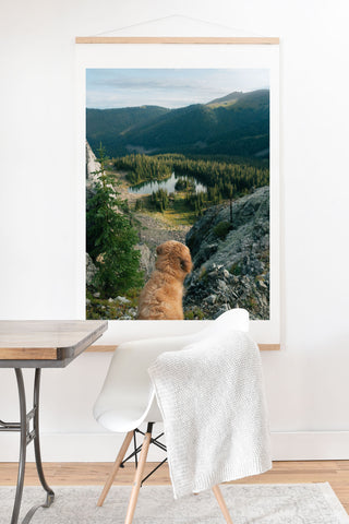 J. Freemond Visuals Lookout Enzo Art Print And Hanger