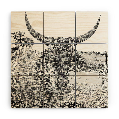 J. Freemond Visuals The Boss Wood Wall Mural