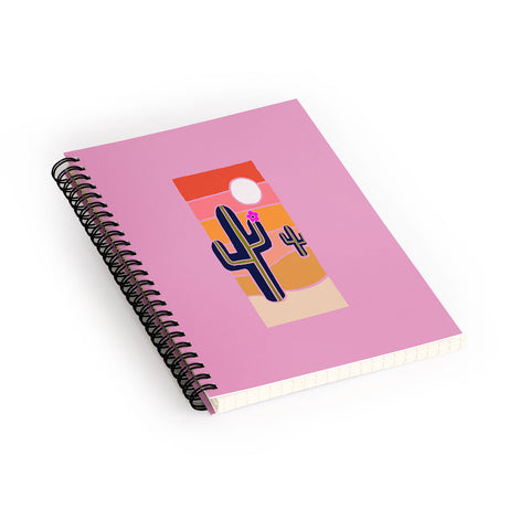 Jaclyn Caris Cactus 2 Spiral Notebook