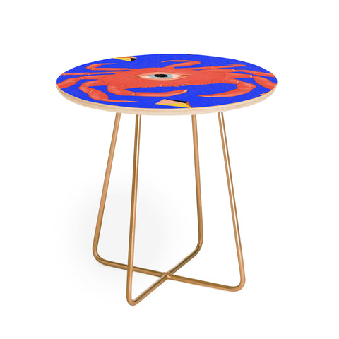 Jaclyn Caris Cancer Round Side Table