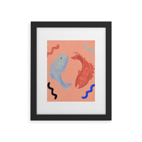 Jaclyn Caris Pisces 3 Framed Art Print