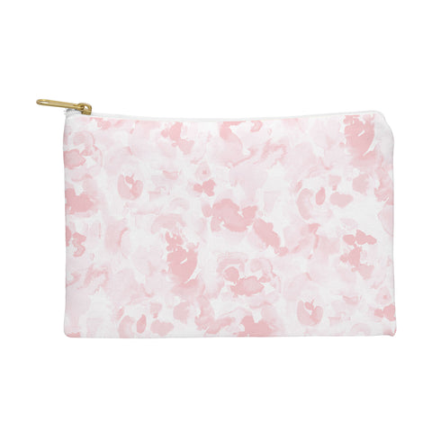 Jacqueline Maldonado Abstract Flora Millennial Pink Pouch