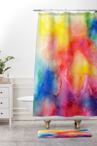 Jacqueline Maldonado Acquiesce 1 Shower Curtain And Mat