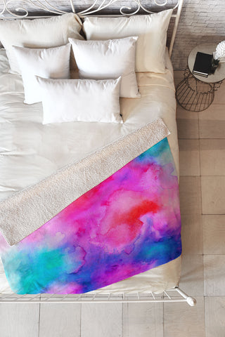 Jacqueline Maldonado Acquiesce 2 Fleece Throw Blanket