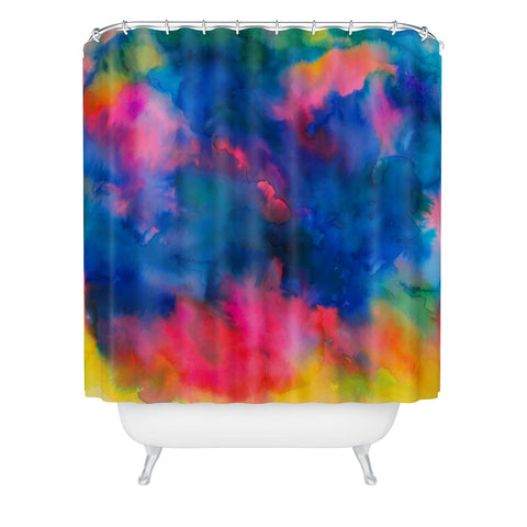 Jacqueline Maldonado Antigravity Shower Curtain