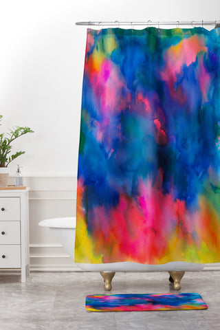 Jacqueline Maldonado Antigravity Shower Curtain And Mat