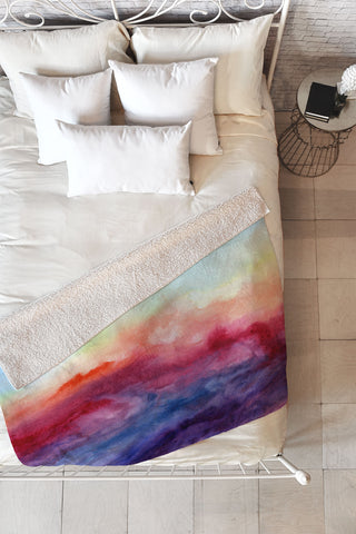 Jacqueline Maldonado Arpeggi Fleece Throw Blanket