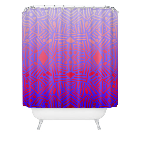 Jacqueline Maldonado Bali Ombre Shower Curtain