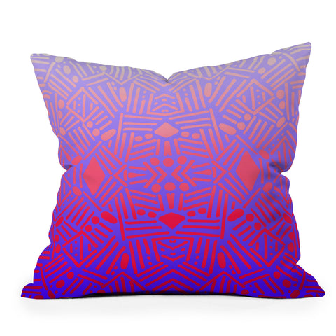Jacqueline Maldonado Bali Ombre Throw Pillow