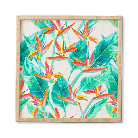 Jacqueline Maldonado Birds Of Paradise Framed Wall Art