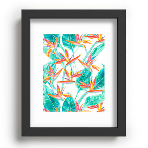 Jacqueline Maldonado Birds Of Paradise Recessed Framing Rectangle