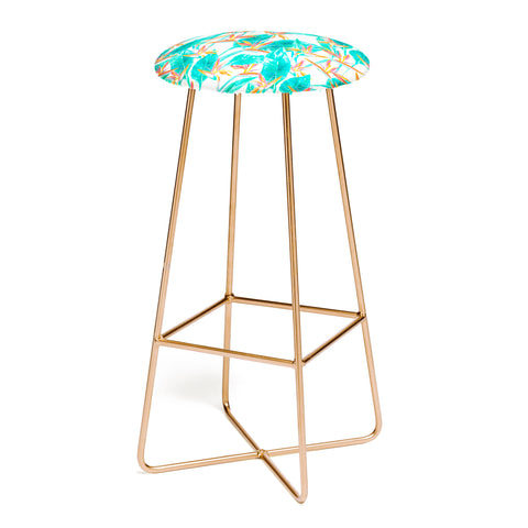 Jacqueline Maldonado Birds Of Paradise Bar Stool