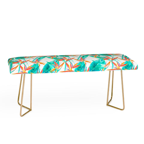 Jacqueline Maldonado Birds Of Paradise Bench