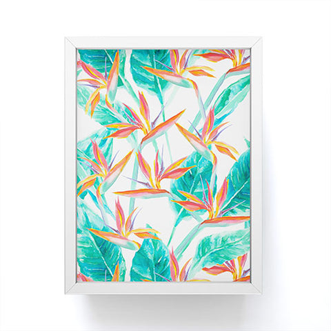 Jacqueline Maldonado Birds Of Paradise Framed Mini Art Print