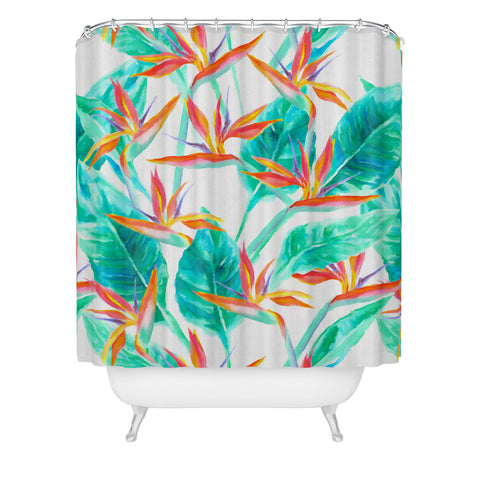 Jacqueline Maldonado Birds Of Paradise Shower Curtain