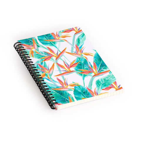 Jacqueline Maldonado Birds Of Paradise Spiral Notebook