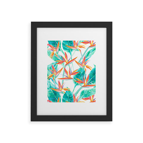 Jacqueline Maldonado Birds Of Paradise Framed Art Print