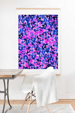 Jacqueline Maldonado Boheme Blue Art Print And Hanger