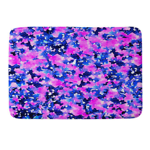 Jacqueline Maldonado Boheme Blue Memory Foam Bath Mat