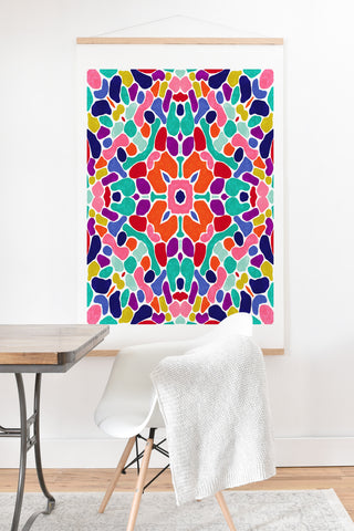 Jacqueline Maldonado Boho 1 Art Print And Hanger