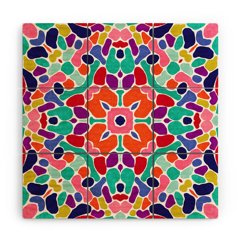 Jacqueline Maldonado Boho 1 Wood Wall Mural